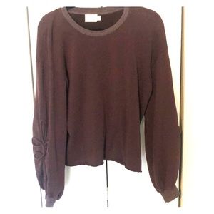 Nation wide sleeve sweatshirt